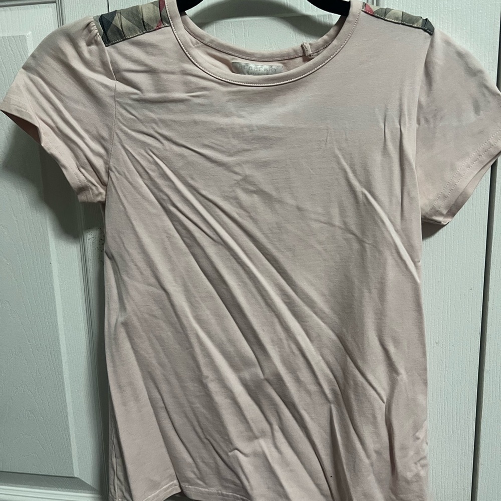 Kids Ice Pink Burberry Shirt
